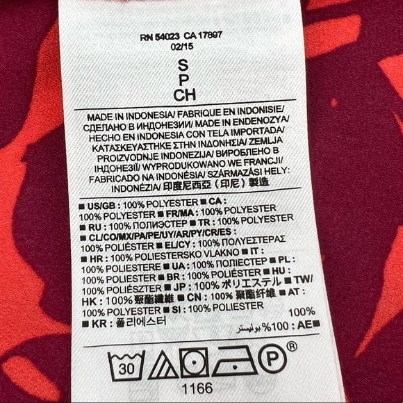 Banana Republic Tropical Racer Back Top Small - Picture 7 of 9